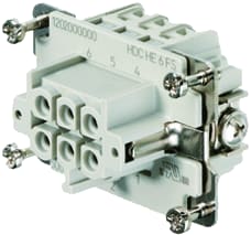 Weidmüller - Modulaire connector He 6 Bus/Schr