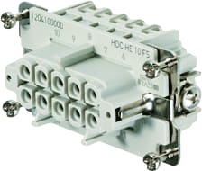 Weidmüller - Modulaire connector He 10 Bus/Schr