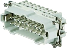 Weidmüller - Modulaire connector He 16 Stift Schroef