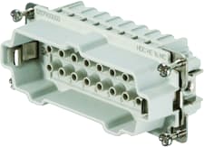 Weidmüller - Modulaire connector HE 16 STIFT KRIMP