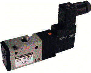SMC Nederland - VZ Elektr. bed. 3-wegregelafsluiter 3 w valve evz512m4do01fq