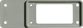 Weidmüller - Adapterplaat industriële connector ADP-8/4-GR