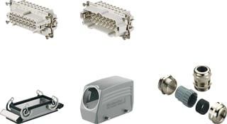 Weidmüller - Modulaire connector Hdc-Kit-He 16.120 M