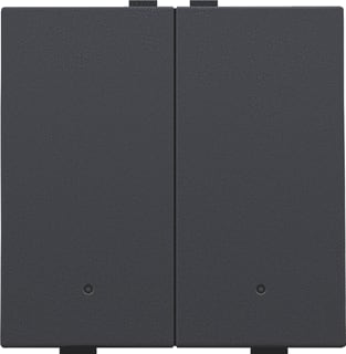Niko - Tastsensor bussysteem Tweevoudige Drukknop+Leds
