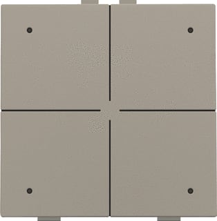 Niko - Tastsensor bussysteem Viervoudige Drukknop+Leds