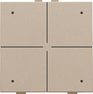 Niko - Tastsensor bussysteem Viervoudige Drukknop+Leds