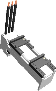 Wohner - EQUES Stroomrailadapter adapt 45a 32401 2-dinrail