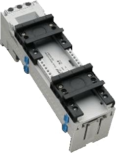 Wohner - EQUES Stroomrailadapter Adapt Leeg 32421 2Dinrail