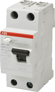 ABB - Hafonorm Aardlekschakelaar Als 2P 40A 0903.751 30Ma