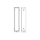 Emco - Asis 150 Toeb./onderd. module sanit.toebeh. Montframe H960