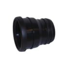 Pipelife - Fitting met 2 aansluitingen overg mof 50 m/sp wit