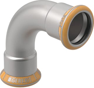 Geberit - Mapress Therm Fitting met 2 aansluitingen Mapr Rvs Bocht 90° 35Mm