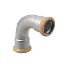 Geberit - Mapress Therm Fitting met 2 aansluitingen Mapr Rvs Bocht 90° 54Mm
