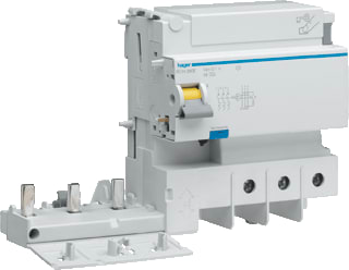 Hager - BDH Aardlekblok als-elem 3p 125a   bdh380e