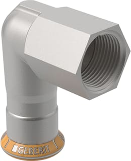 Geberit - Mapress Therm Fitting met 2 aansluitingen mapr rvs knie 90° 15x3/8"