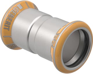 Geberit - Mapress Therm Fitting met 2 aansluitingen Mapr Rvs Sok 28Mm