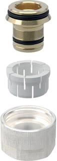 Geberit - FlowFit Fitting met 2 aansluitingen Overgang 16X3/4"