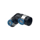 Geberit - FlowFit Fitting met 2 aansluitingen Bocht 45° Ppsu 20