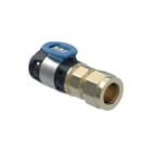 Geberit - FlowFit Fitting met 2 aansluitingen Overgang 16X14