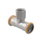 Geberit - Mapress Therm Fitting met 3 aansluitingen Mapr Rvs T-Stuk 54X1/2"X54