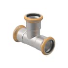 Geberit - Mapress Therm Fitting met 3 aansluitingen Mapr Rvs T-Stuk 35Mm