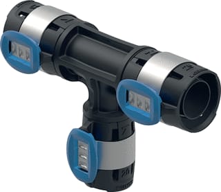 Geberit - FlowFit Fitting met 3 aansluitingen T-Stuk Ppsu 25X16X20