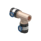 Geberit - FlowFit Fitting met 3 aansluitingen T-Stuk Brons 32Xd32X1/2"