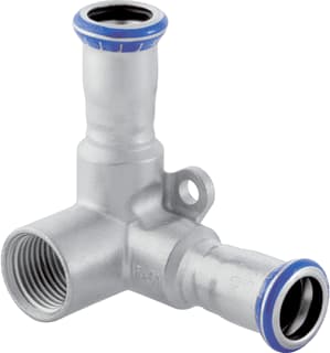 Mapress - Muurplaat rvs muurplaat 22x22x1/2"