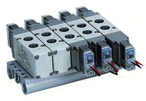 SMC Nederland - VF Distributieblok (pneumatiek) vv5f5-20-051-00f