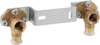 Geberit - Mapress Brons Muurplaat op beugel Mapr Koper Dubb/M/Pl 15X1/2X15