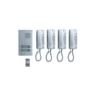 Aiphone - Deurintercom-set Intercom Set 2Dr Kit Da4