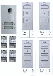 Aiphone - Deurintercom-set Hfintercom Set 2Dr Kitdb4