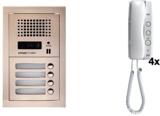 Aiphone - Deurintercom-set Voorgpr Intcm Set Gt-Ba4F