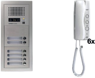 Aiphone - Deurintercom-set Voorgpr Intcm Set Gt-Ba6F