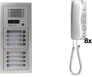 Aiphone - Deurintercom-set voorgpr intcm set gt-ba8f