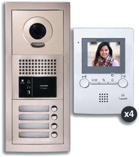 Aiphone - Deurintercom-set Deurstation-Set Gt-Bv4F