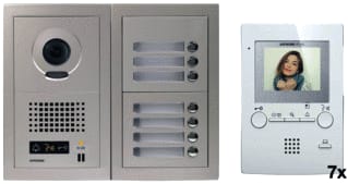 Aiphone - Deurintercom-set deurstation-set gt-bv7f
