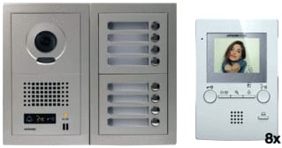 Aiphone - Deurintercom-set deurstation-set gt-vb8f