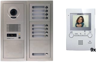 Aiphone - Deurintercom-set deurstation-set gt-vb9f