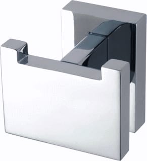 Haceka - Edge Handdoekhaak dubbele haak chroom