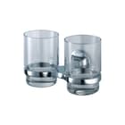 Haceka - Aspen Glashouder Dbl Glas Chr