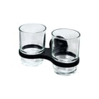 Haceka - Aspen Glashouder glashdr dbl glas zw