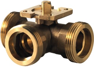 Siemens - Acvatix VBG Driewegkogelafsluiter 3W Kogelkr. Vbg60.20-8L