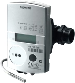 Siemens - WSN UH20 Warmtemeter Us W/Meter Wsn525-Be
