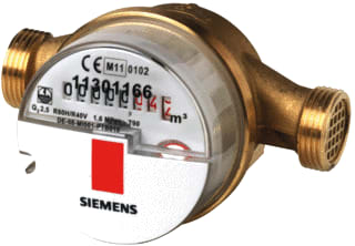 Siemens - Energie & Watermeters WFW Watermeter Wm Wm 2,5 M3/H Wfw30.D080