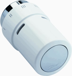 Danfoss - RAX Radiatorthermostaatknop Reg.El Ra-X Chroom/Wit