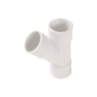 Nicoll - Fitting met 3 aansluitingen Akth Pvc Tstuk 3Xm 50 45Gr Wit