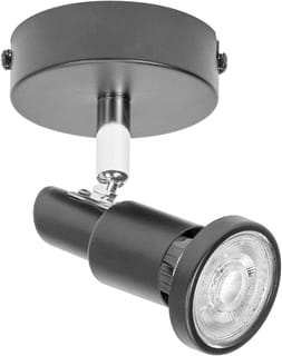 Ledvance - Plafond-/wandarmatuur sp black 1x 3.4w 927 gu10