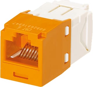 Panduit - Mini-Com TG Modulaire connector Cj Utp 6 Oranje