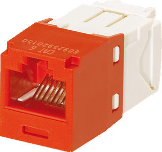 Panduit - Mini-Com TG Modulaire connector Cj Utp 6 Tx Rd